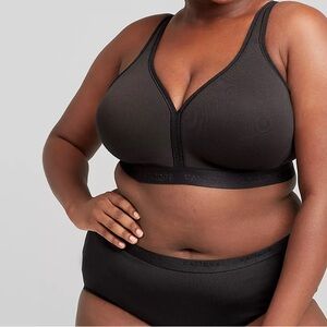 Cacique 48DDD Unlined full coverage no-wire bra